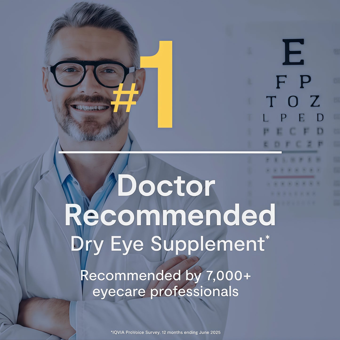 De3 Dry Eye Omega-3 Ultra Pure rTG | 2400 mg EPA & DHA for Dry Eye Support | Burpless Formula | 3 Softgels Per Day | 1-Month Supply